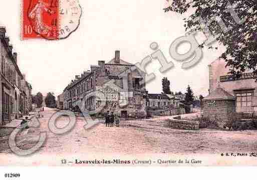 Ville de LAVAVEIXLESMINES, carte postale ancienne