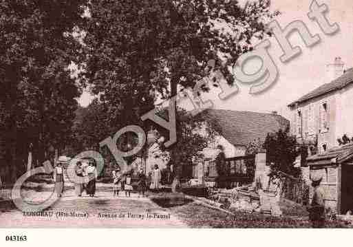 Ville de LONGEAUPERCEY, carte postale ancienne