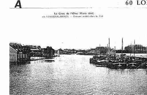 Ville de LONGEUILANNEL, carte postale ancienne