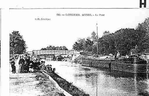 Ville de LONGEUILANNEL, carte postale ancienne