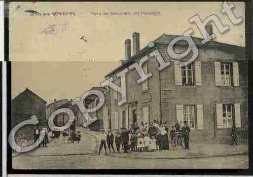 Ville de MANOM, carte postale ancienne Ville de MANOM, carte postale ancienne
