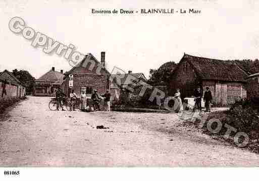 Ville de MARVILLEMOUTIERSBRULE, carte postale ancienne