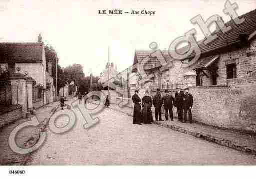 Ville de MEESURSEINE(LE), carte postale ancienne