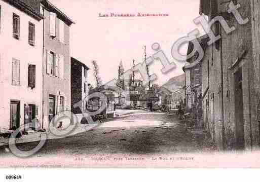 Ville de MERCUSGARRABET, carte postale ancienne