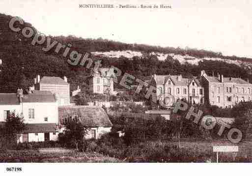 Ville de MONTIVILLIERS, carte postale ancienne