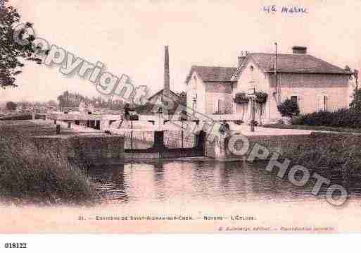 Ville de NOYERSSURCHER, carte postale ancienne