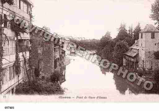 Ville de OLORONSAINTEMARIE, carte postale ancienne