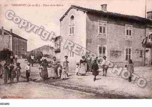 Ville de OMELMONT, carte postale ancienne