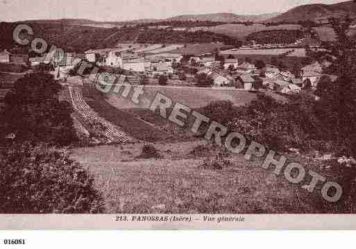 Ville de PANOSSAS, carte postale ancienne