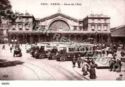 Ville de PARIS10, carte postale ancienne