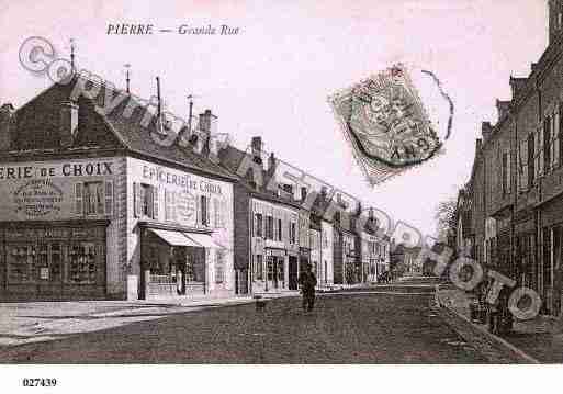 Ville de PIERREDEBRESSE, carte postale ancienne