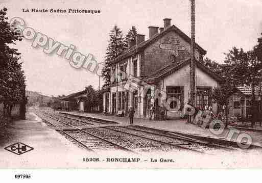 Ville de RONCHAMP, carte postale ancienne