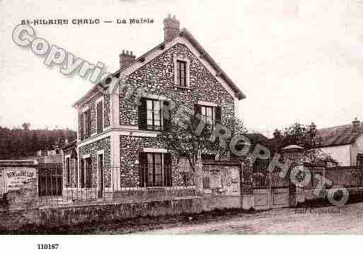 Ville de SAINTHILAIRE, carte postale ancienne