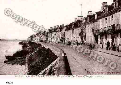 Ville de SAINTMATHURINSURLOIRE, carte postale ancienne