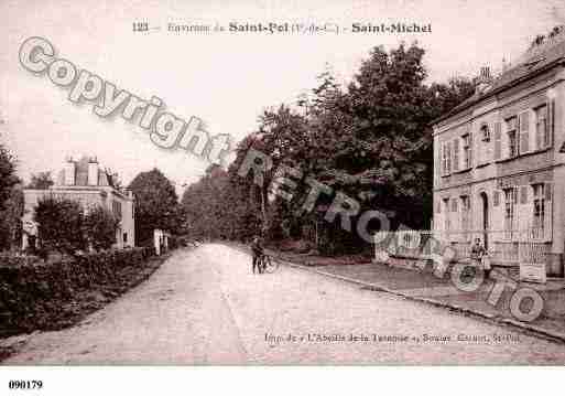 Ville de SAINTMICHELSURTERNOISE, carte postale ancienne