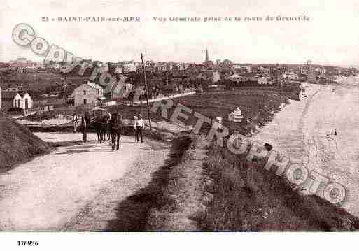 Ville de SAINTPAIRSURMER, carte postale ancienne