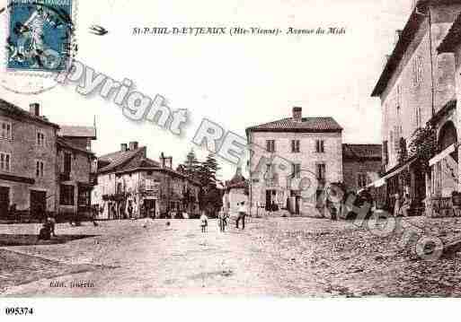 Ville de SAINTPAUL, carte postale ancienne