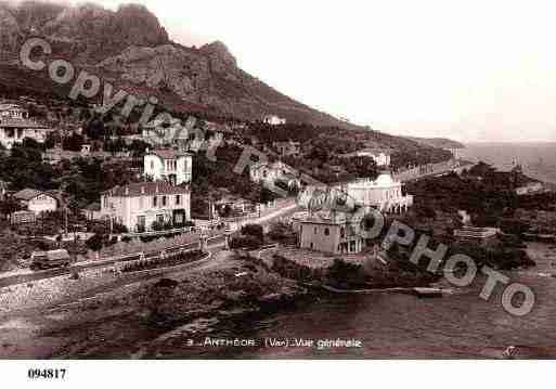 Ville de SAINTRAPHAEL, carte postale ancienne