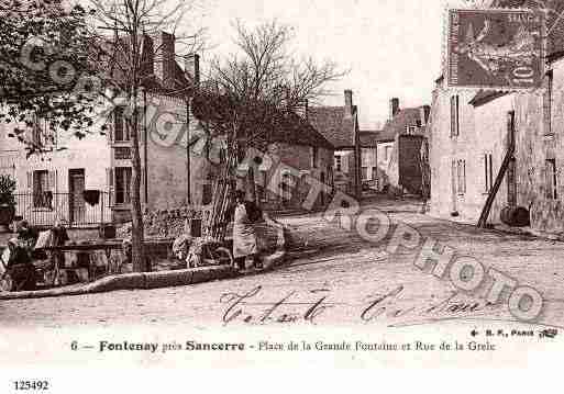 Ville de SAINTSATUR, carte postale ancienne