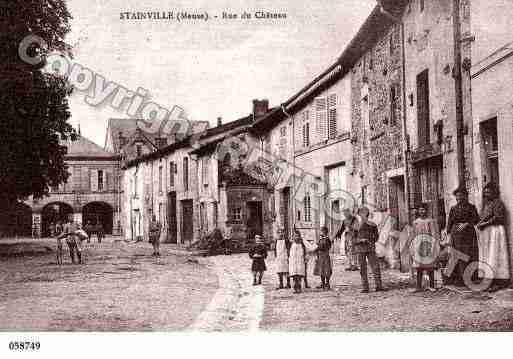 Ville de STAINVILLE, carte postale ancienne