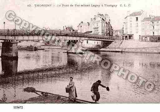 Ville de THORIGNYSURMARNE, carte postale ancienne