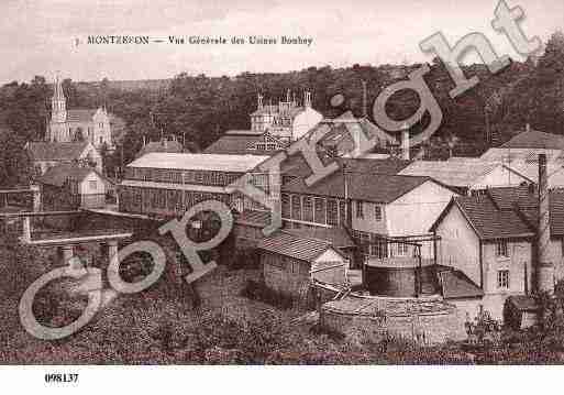 Ville de TOUTRY, carte postale ancienne