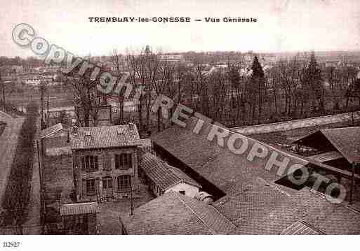 Ville de TREMBLAYLESGONESSE, carte postale ancienne