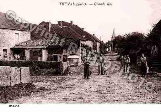 Ville de TRENAL, carte postale ancienne