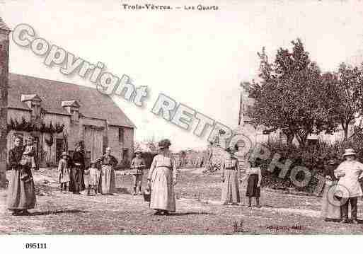 Ville de TROISVEVRES, carte postale ancienne