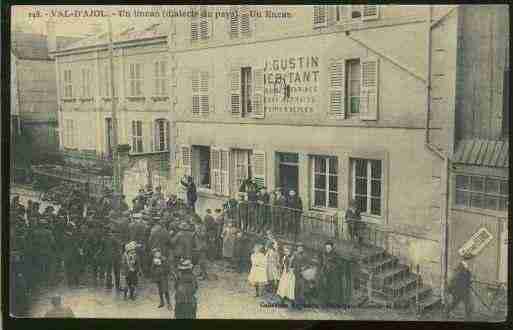 Ville de VALD\'AJOL(LE), carte postale ancienne