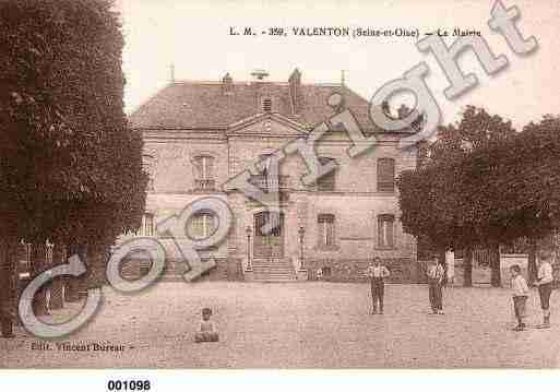 Ville de VALENTON, carte postale ancienne