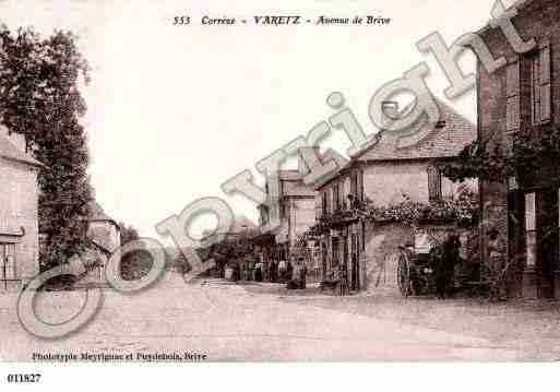 Ville de VARETZ, carte postale ancienne