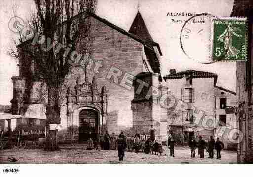 Ville de VILLARS, carte postale ancienne