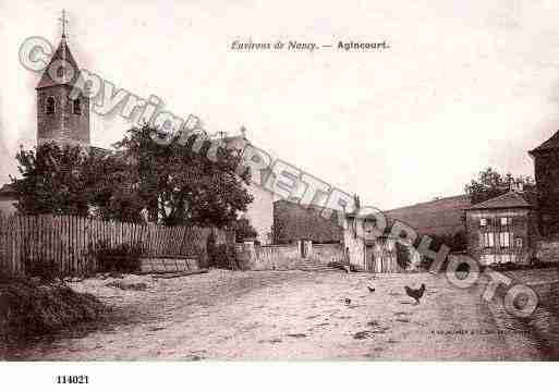 Ville de AGINCOURT, carte postale ancienne