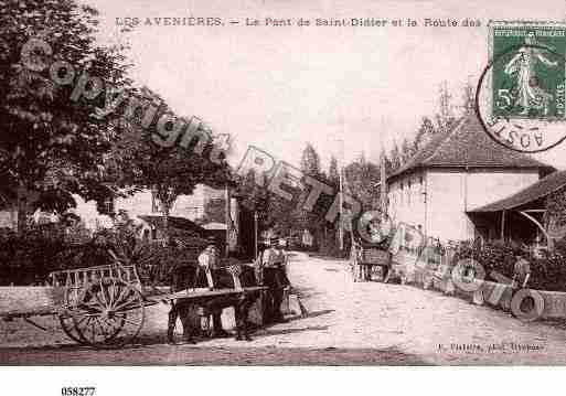 Ville de AVENIERES(LES), carte postale ancienne