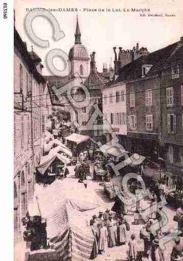 Ville de BAUMELESDAMES, carte postale ancienne