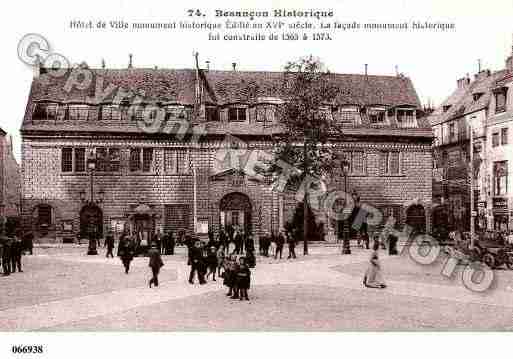 Ville de BESANCON, carte postale ancienne