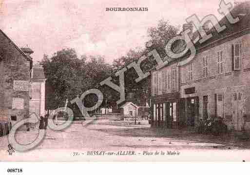 Ville de BESSAYSURALLIER, carte postale ancienne