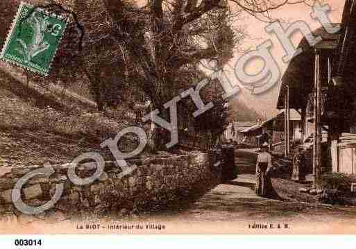 Ville de BIOT(LE), carte postale ancienne