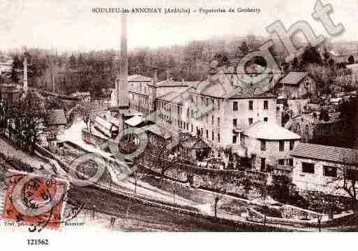 Ville de BOULIEULESANNONAY, carte postale ancienne