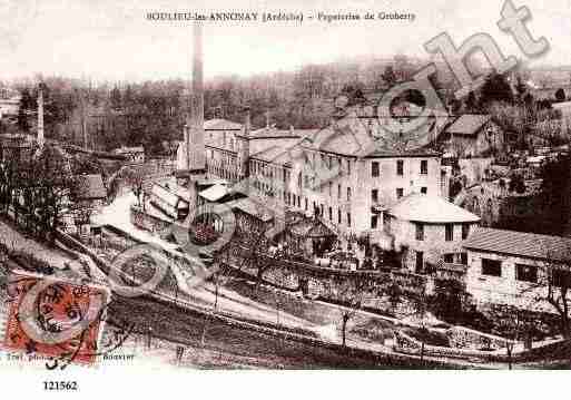 Ville de BOULIEULESANNONAY, carte postale ancienne Ville de BOULIEULESANNONAY, carte postale ancienne