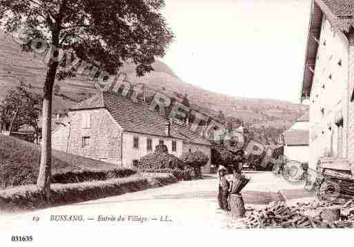 Ville de BUSSANG, carte postale ancienne