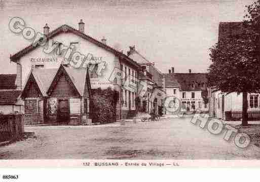 Ville de BUSSANG, carte postale ancienne