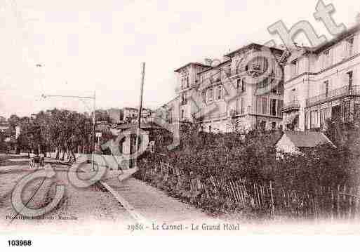 Ville de CANNET(LE), carte postale ancienne