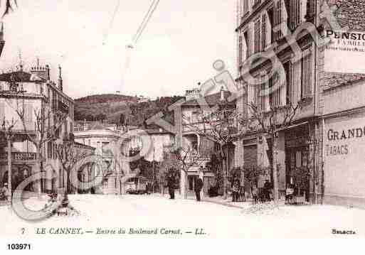 Ville de CANNET(LE), carte postale ancienne