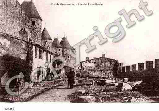 Ville de CARCASSONNE, carte postale ancienne