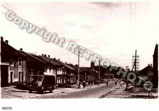 Ville de CARLING, carte postale ancienne