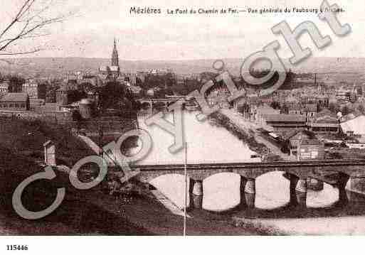 Ville de CHARLEVILLEMEZIERES, carte postale ancienne