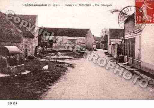 Ville de CHATEAULANDON, carte postale ancienne