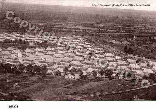 Ville de CLERMONTFERRAND, carte postale ancienne